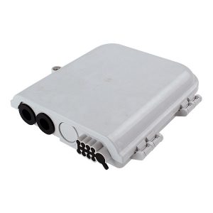 8 port Indoor / Outdoor Wall Mounted Termination FTTH Optical Fiber Distribution Box Enclosure